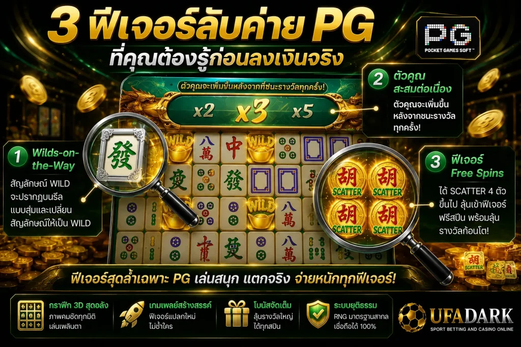 ทดลองเล่นสล็อต pg